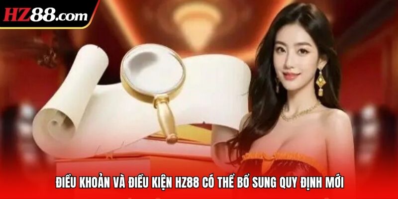 Điều khoản và điều kiện FV88 có thể bổ sung quy định mới